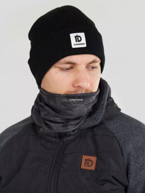 esarfa tubulara Fundango BANDANA negru 2