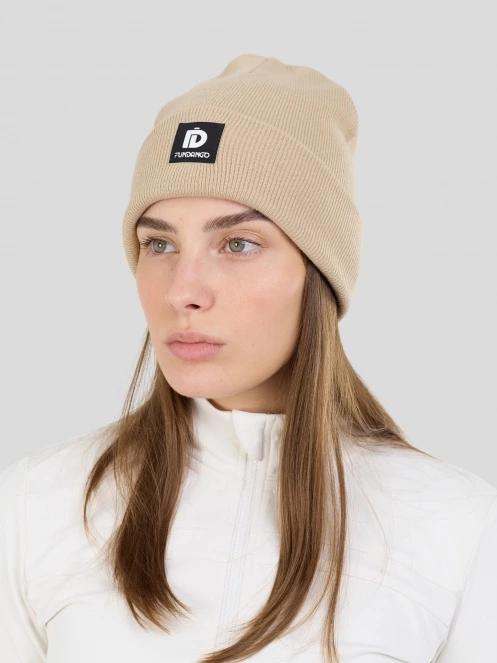 caciula tricotata Fundango Kingdom Beanie nisip 3