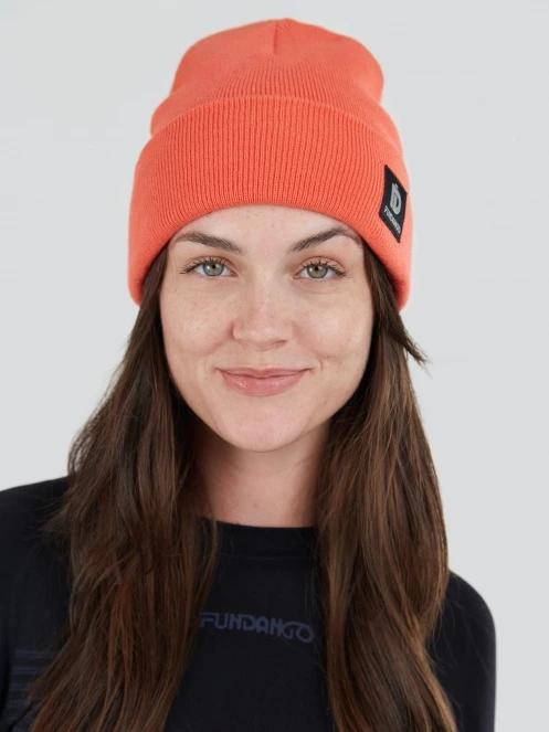 sapca Fundango Nahu Beanie portocaliu 3