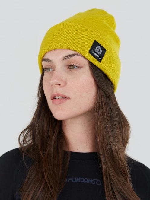 sapca Fundango Nahu Beanie galben 3