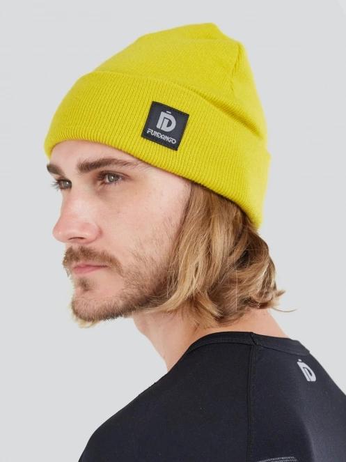 sapca Fundango Nahu Beanie galben 4