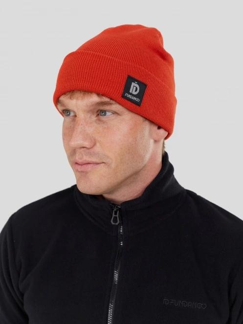caciula tricotata Fundango Nahu Beanie rosu 3