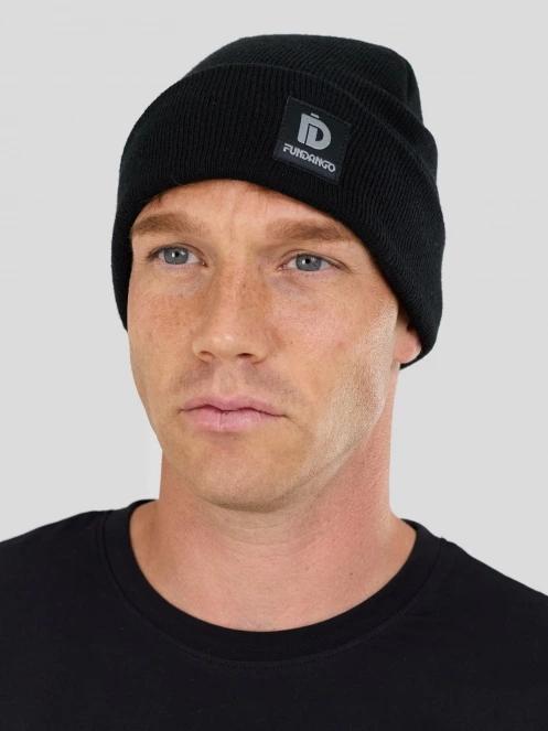 caciula tricotata Fundango Nahu Beanie negru 3