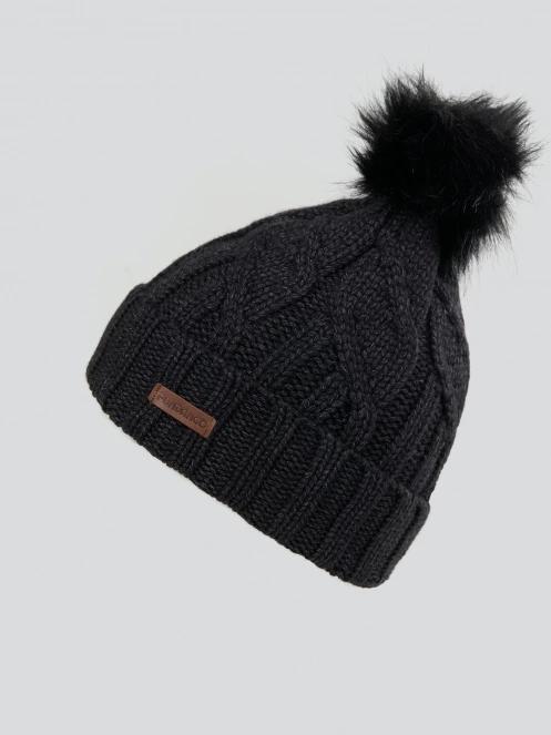 caciula cu mot pt. femei Fundango Renna Beanie negru 2