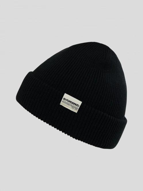 caciula tricotata Fundango Tara Beanie negru 2