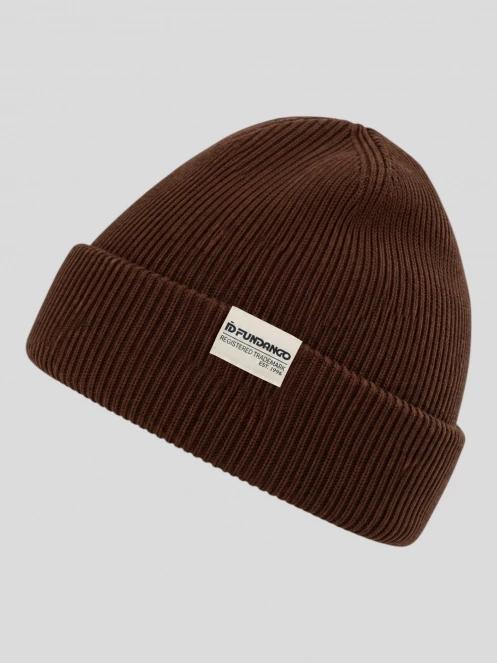 caciula tricotata Fundango Tara Beanie maro 2
