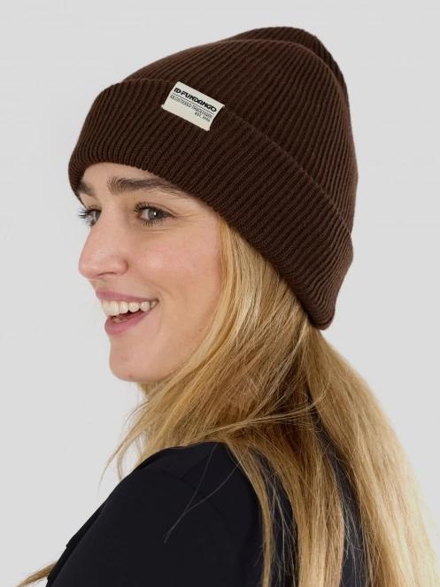 caciula tricotata Fundango Tara Beanie maro 4