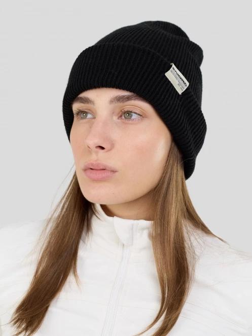 caciula tricotata Fundango Tara Beanie negru 2