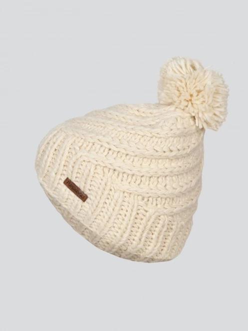 caciula cu mot pt. femei Fundango Glen Beanie alb 2