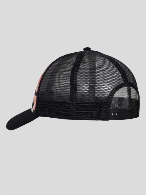 sapca de baseball pt. barbati Fundango Sedum Trucker Cap negru 3
