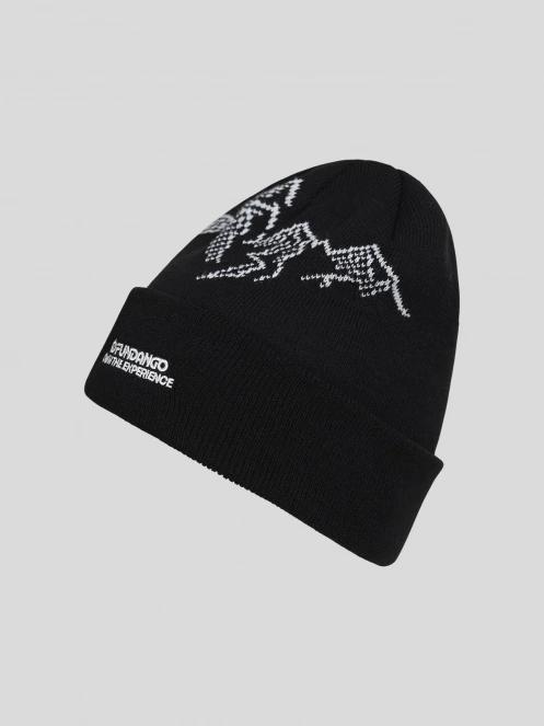caciula tricotata Fundango Hill Beanie negru 2