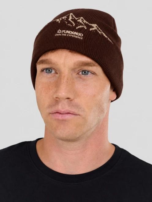 caciula tricotata Fundango Hill Beanie alb 4