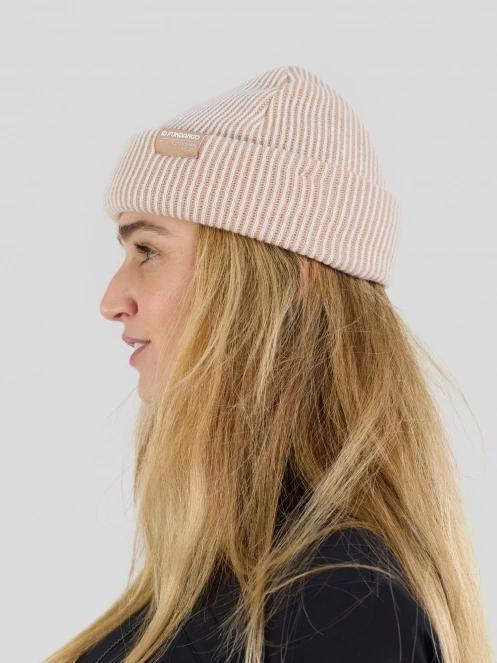 caciula tricotata Fundango Blitz Beanie roz 2