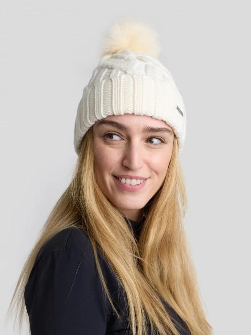 caciula tricotata pt. femei Fundango Renna II Beanie alb 3