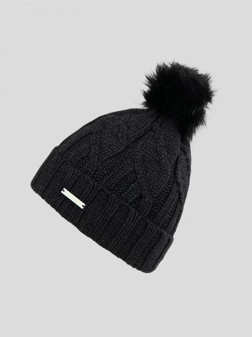 caciula tricotata pt. femei Fundango Renna II Beanie negru 2