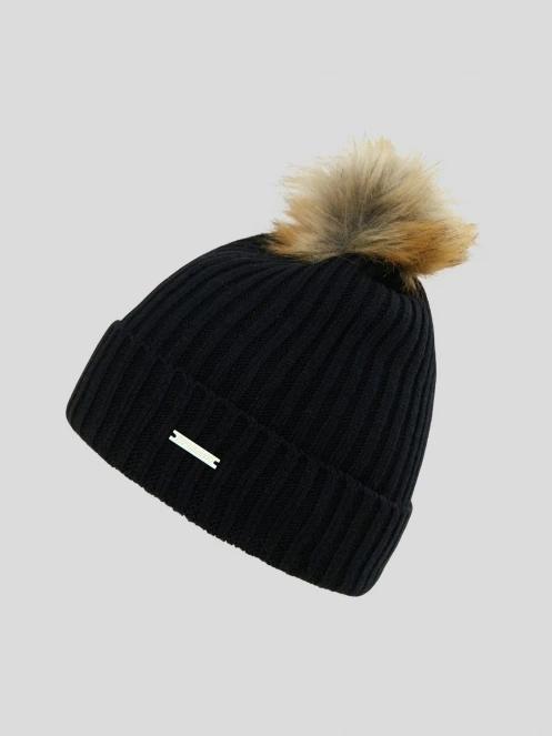 caciula tricotata pt. femei Fundango Merna II Beanie  negru 2