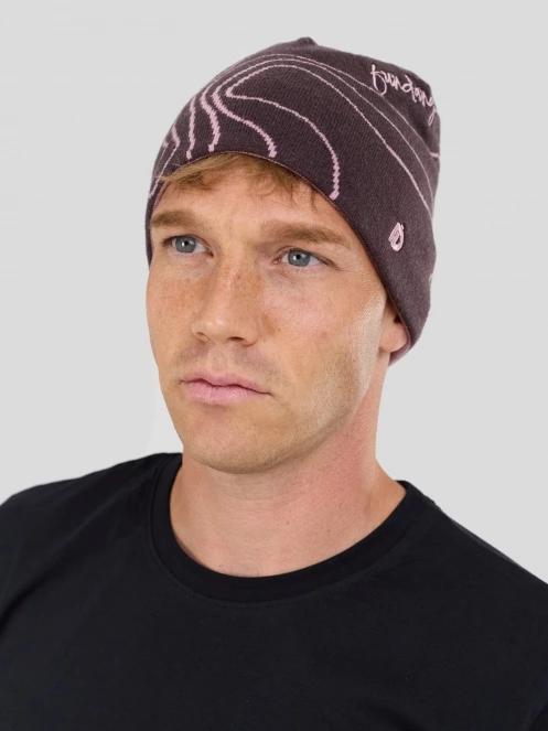 caciula tricotata Fundango Ace Beanie roz 5