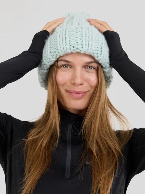 caciula tricotata Fundango Astrid Beanie verde 2
