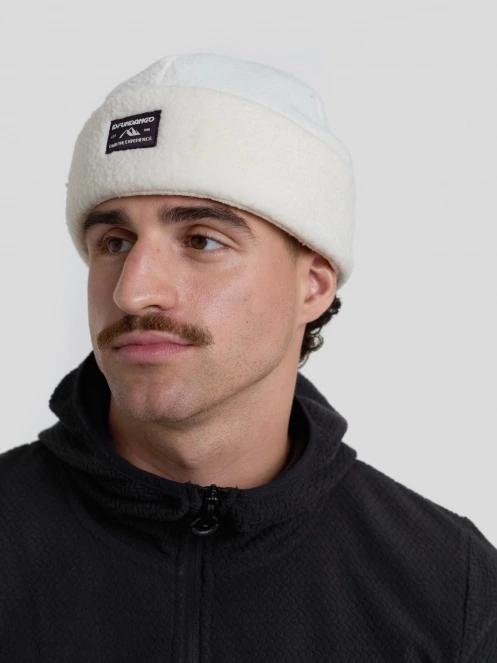 caciula tricotata Fundango Zeo Fleece Beanie alb 5