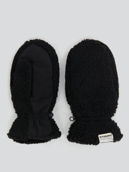 manusi pt. femei Fundango Teddy Gloves negru 2