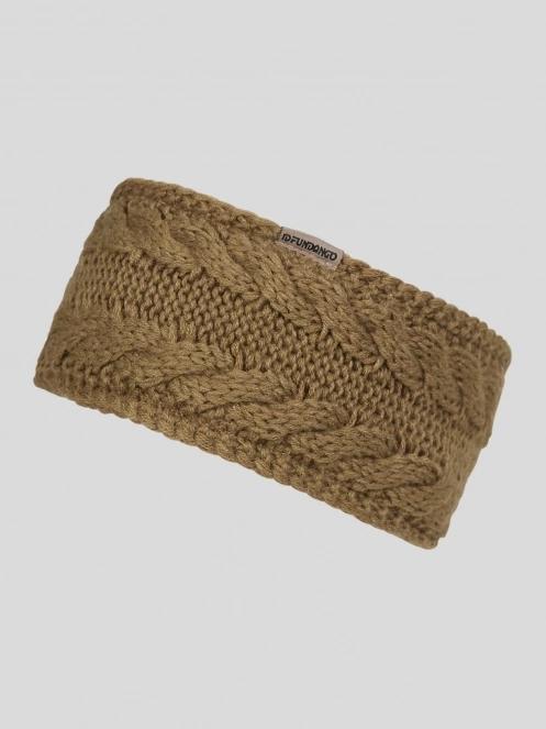 bentita pt. femei Fundango Cream Headband maro 2