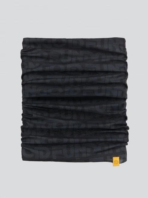 esarfa tubulara Fundango Bandana negru 2