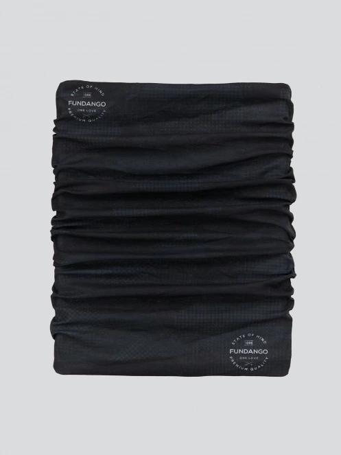 esarfa tubulara Fundango Bandana negru 2