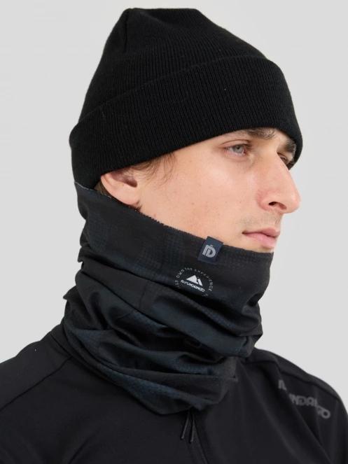 esarfa tubulara Fundango Bandana negru 3