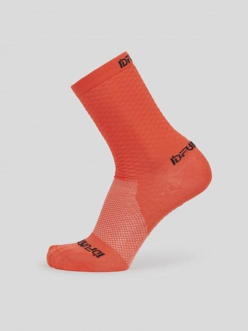ciorapi de compresie si sport Fundango Compression Running Socks portocaliu 2