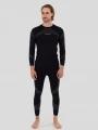 set de lenjerie de corp pt. barbati Fundango Seamless Baselayer Set negru 1