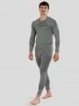set de lenjerie de corp pt. barbati Fundango Seamless Baselayer Set verde 1
