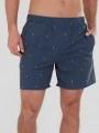 boardshort pt. barbati Fundango Bono Print Boardshorts albastru inchis 1