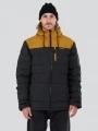 geaca matlasata de tranzitie pt. barbati Fundango Passat Padded Jacket negru 1