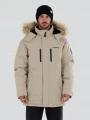 jacheta de iarna pt. barbati Fundango Spirit Parka Jacket nisip 1