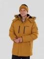 jacheta de iarna pt. barbati Fundango Spirit Parka Jacket galben 1