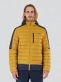 geaca matlasata de tranzitie pt. barbati Fundango Matt Hooded Jacket galben 1
