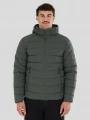 geaca matlasata de tranzitie pt. barbati Fundango Hubble Padded Jacket negru 1