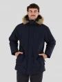 jacheta de iarna pt. barbati Fundango Spirit II Parka Jacket albastru inchis 1