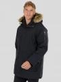 jacheta de iarna pt. barbati Fundango Spirit II Parka Jacket negru 1