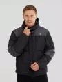 jacheta de strada pt. barbati Fundango Navarro Padded Jacket negru 1