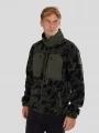 strat intermediar hibrid pt. barbati Fundango Haven Hybrid Jacket negru 1