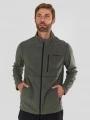 pulover polar pt. barbati Fundango Jeffrey Fleece Jacket oliv 1