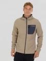strat intermediar hibrid pt. barbati Fundango Nagano Full Zip Hoodie nisip 1
