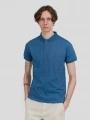tricou cu guler pt. barbati Fundango Incognito Mono Poloshirt albastru 1