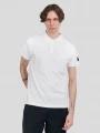 tricou cu guler pt. barbati Fundango Insignia Poloshirt alb 1