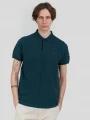 tricou cu guler pt. barbati Fundango Insignia Poloshirt verde 1