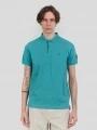 tricou cu guler pt. barbati Fundango Insignia Poloshirt verde 1