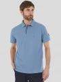 tricou cu guler pt. barbati Fundango Insignia Poloshirt albastru deschis 1