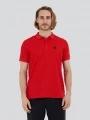 tricou pentru sport, cu maneci scurte pt. barbati Fundango Zeno Tech Poloshirt rosu 1
