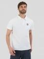 tricou de sport, cu guler pt. barbati Fundango Zeno II Tech Poloshirt alb 1